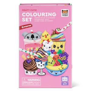 Tiger Tribe Colouring Set - Scented Fruity Cutie