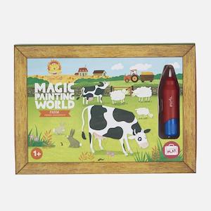 Toy: *Tiger Tribe Magic Painting World - Farm