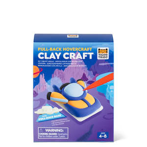 *Tiger Tribe Clay Craft - Pull Back Hovercraft