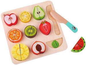 Toy: Classic World Cutting Fruit Puzzle