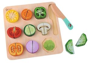 Toy: Classic World Cutting Vegetable Puzzle