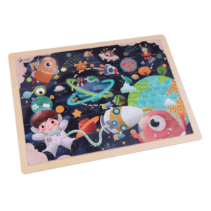 Classic World Space 48 pc Wooden Jigsaw Puzzle