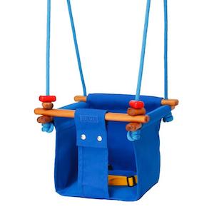 SOLVEJ Baby Toddler Swing - Pacific Blue