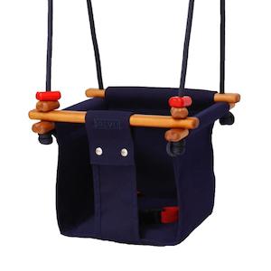 SOLVEJ Baby Toddler Swing - Midnight Blue