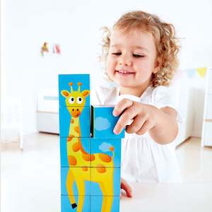 Hape Jungle Animal Block Puzzle