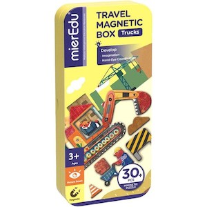 MIEREDU Travel Magnetic Puzzle Box - Trucks