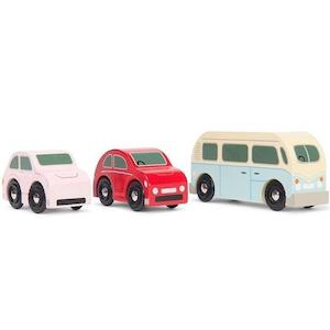 Le Toy Van Retro Metro Car Set