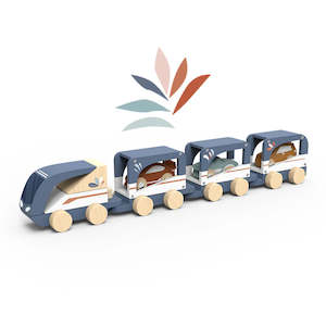 Toy: Speedy Monkey Train Vehicle Carrier