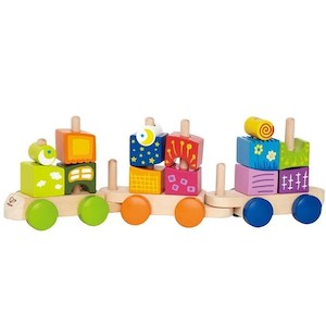 HAPE Fantasia Blocks Train