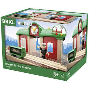 Toy: Brio World Record & Play Station