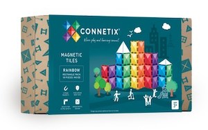 Connetix Rainbow Rectangle Pack 18pc