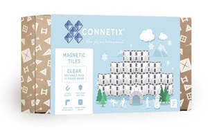 Connetix Clear Rectangle Pack 12pc