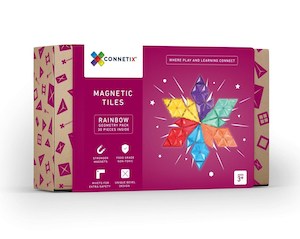 Connetix Rainbow Geometry Pack 30pc