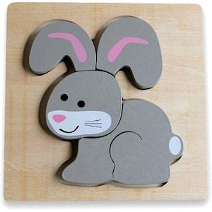 Discoveroo Chunky Puzzle - Rabbit