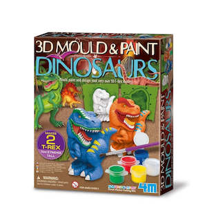 *4M Mould & Paint - 3D Dinosaur