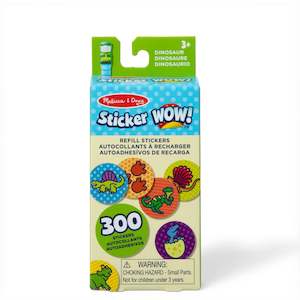 Toy: Melissa & Doug Sticker WOW Refill Stickers - Dinosaur