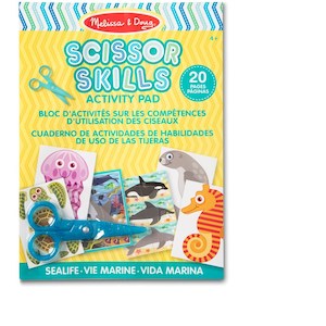 Melissa & Doug Sea Life Scissor Skills