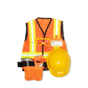 Melissa & Doug Construction Worker Role Play Costume Set