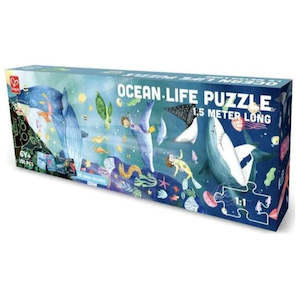 HAPE Ocean Life Glow in the Dark Puzzle 200pc