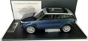 Century Dragon 2011 Range Rover Evoque Baltic Blue 1: 18