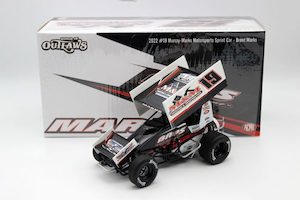 2022 Winged Sprint Car, 19 Murray Marks Motorsport, Brent Marks 1: 18 By ACME