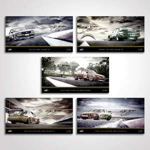 Dick Johnson Racing – XD/XE/Sierra/EL/AU Signed Limited Edition Archive Print Set