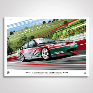 Authentic collectibles: Legends of Holden Motorsport: 1995 Bathurst 1000 Winner Limited Edition Print