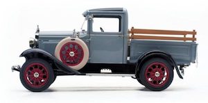 1931 Ford Model A Pickup-French Gray 1: 18 By Sunstar