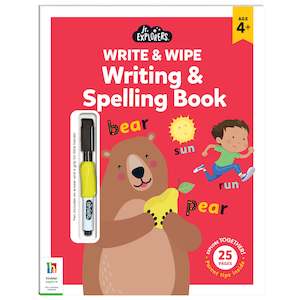 Junior Explorers Write & Wipe Spelling and Writing