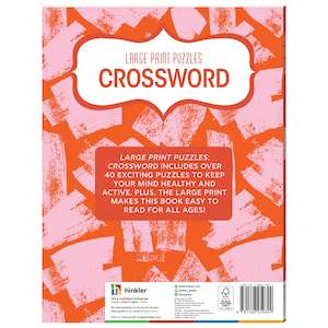 Large Print Puzzles Crosswords