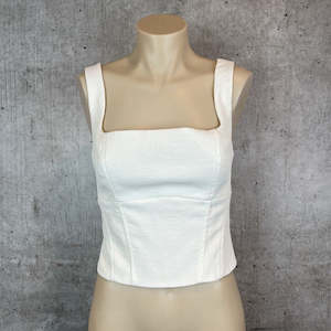 Second hand clothing: Kookai Crop Top - 10