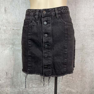 Glassons Denim Mini Skirt - 8