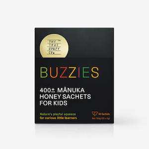 Beekeeping: Buzzies - 400+ MGO Manuka Honey Sachets