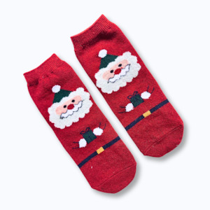 Clothing: Cute Santa Socks