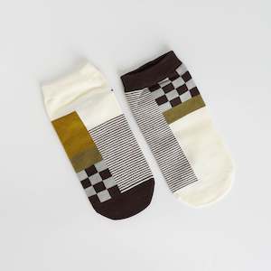 Asymmetrical Ankle Socks