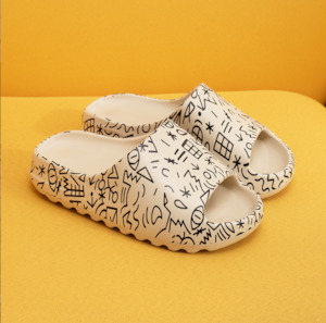 Clothing: Doodle Foam Slides