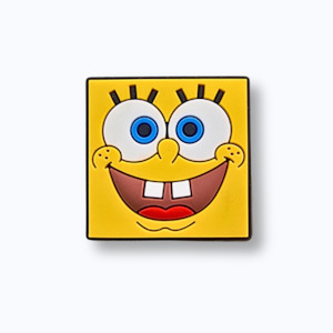 Squared SpongeBob Charm