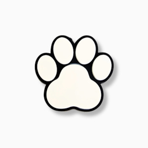 Clothing: Dog Paw Charm