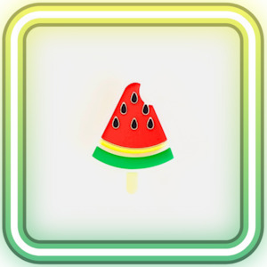 Watermelon Glowing Charm