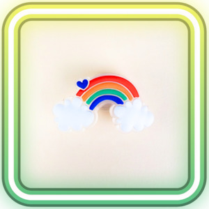 Clothing: Rainbow Glowing Charm