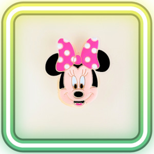 Minnie Mouse Glowing Charm