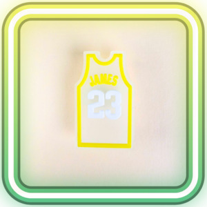 Clothing: Lebron James Glowing Charm