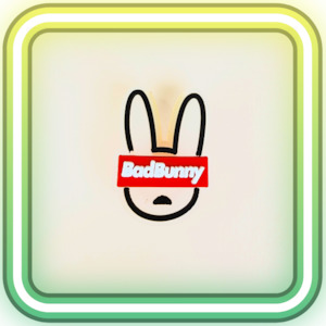 Clothing: Bad Bunny Glowing Charm