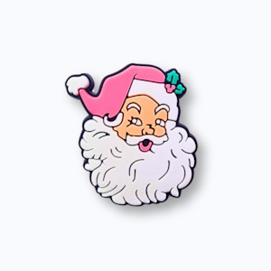 Clothing: Pink Santa Charm