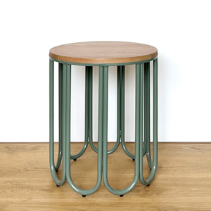 Montalto Oak Side Table - Sage