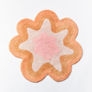 Gift: Bath Mat Wave - Peach