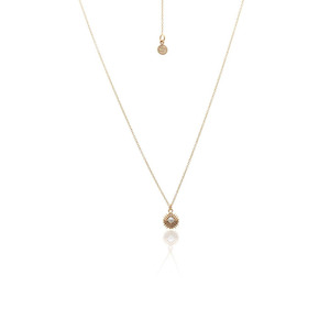 Gift: Petite Perle Necklace - Pearl + Gold