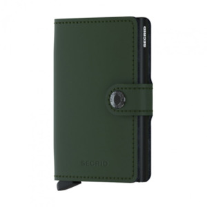 Miniwallet - Matte Green + Black