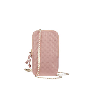 KW Monogram Mini Bag - Pink