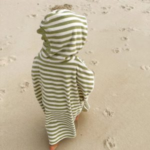 Kids Character Hooded Towel - Into The Wild Khaki